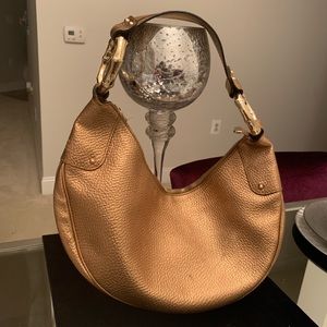 Authentic gold Gucci Hobo Bag